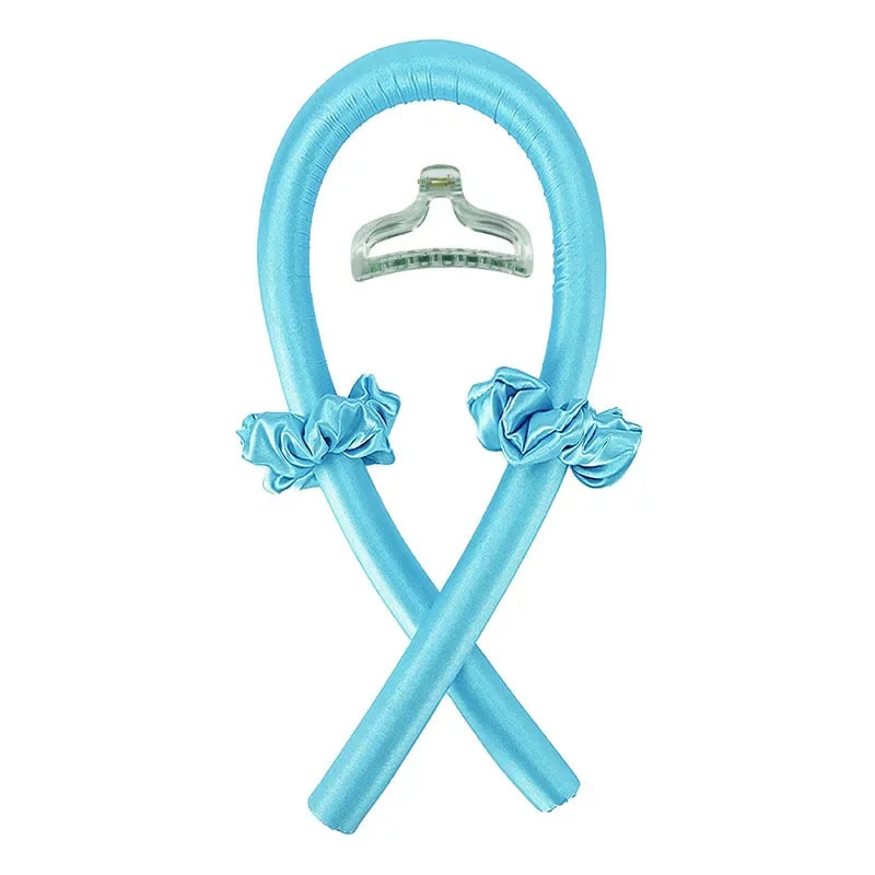 Heatless Curling Rod Headband No Heat Silk Curls Ribbon Hair Rollers Sleeping Soft Headband Lazy Hair Curlers Hair Styling Tools Quick Pick Grocers